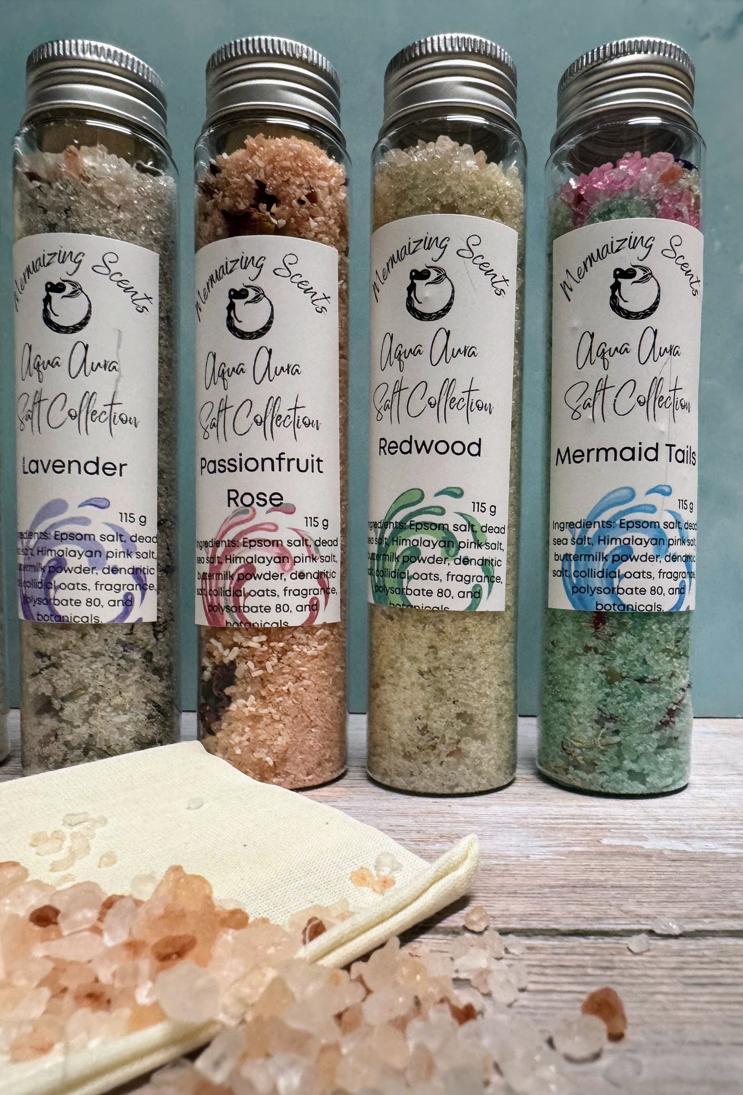 Aqua Aura Salt Collection - Bundle - Luxury Bath Salts