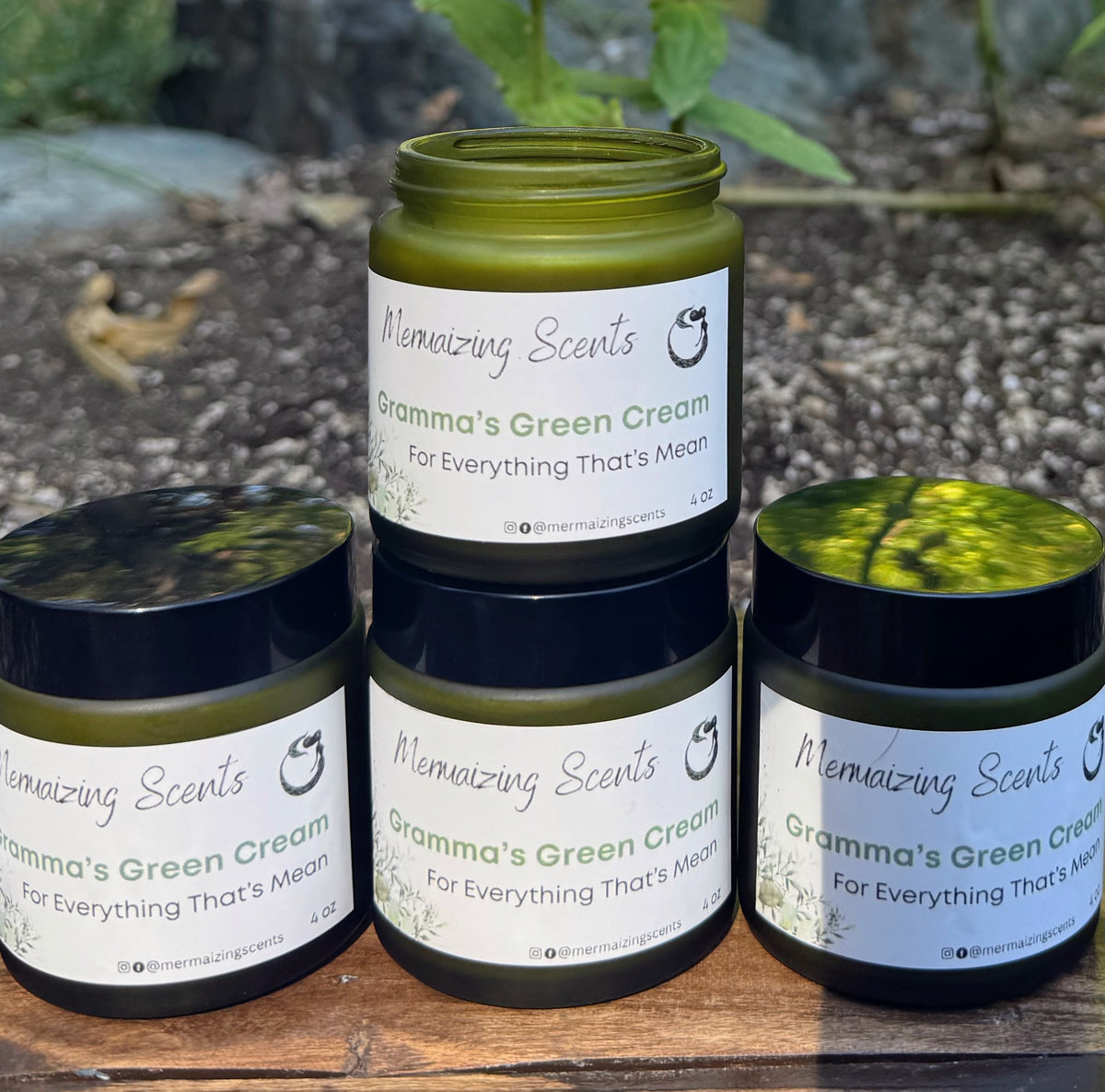 Gramma's green cream - for Everything that's mean