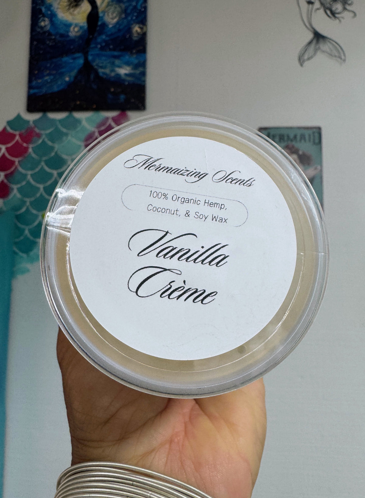 Candles - Organic Hemp, Coconut, and Soy Wax 9 oz