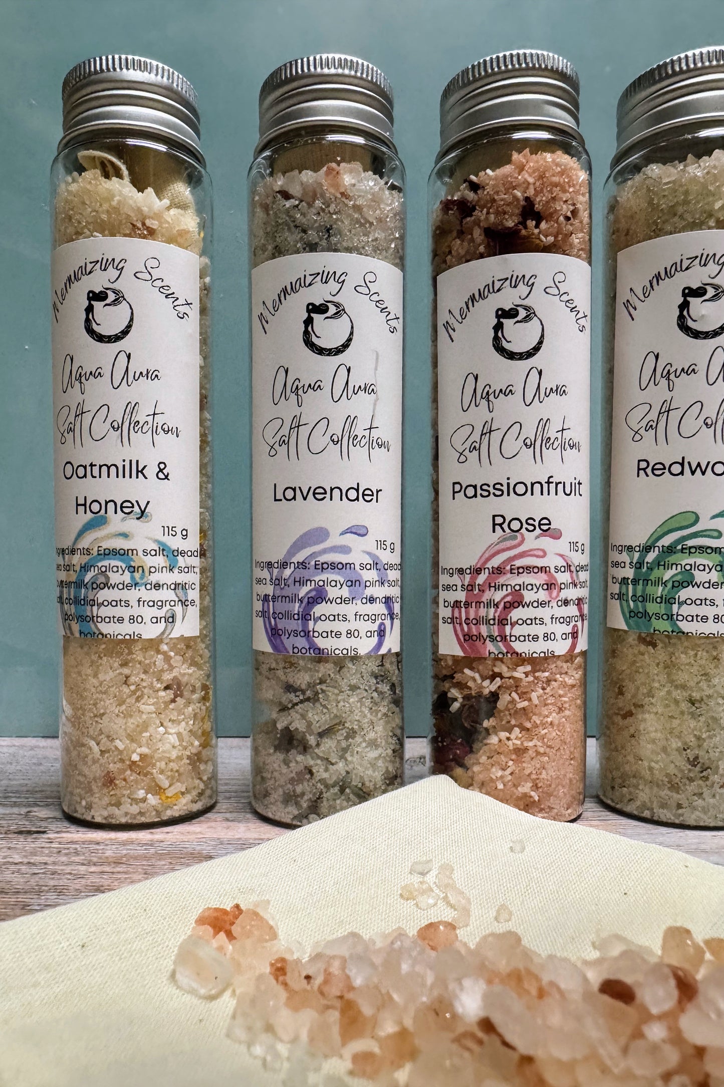Aqua Aura Salt Collection - Luxury Bath Salts