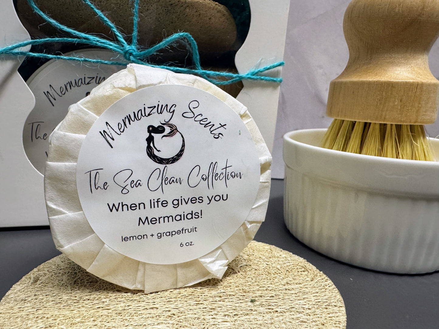 The Sea Clean Collection - Solid dish soap - refill puck